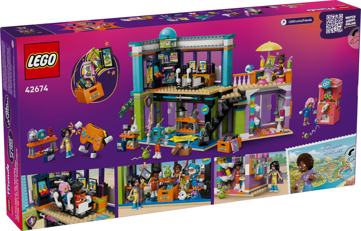 LEGO Friends Stripboeken- en Gamewinkel - 42674