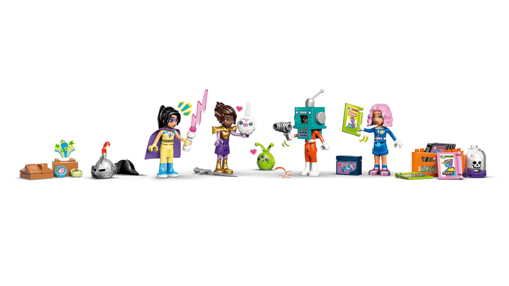LEGO Friends Stripboeken- en Gamewinkel - 42674