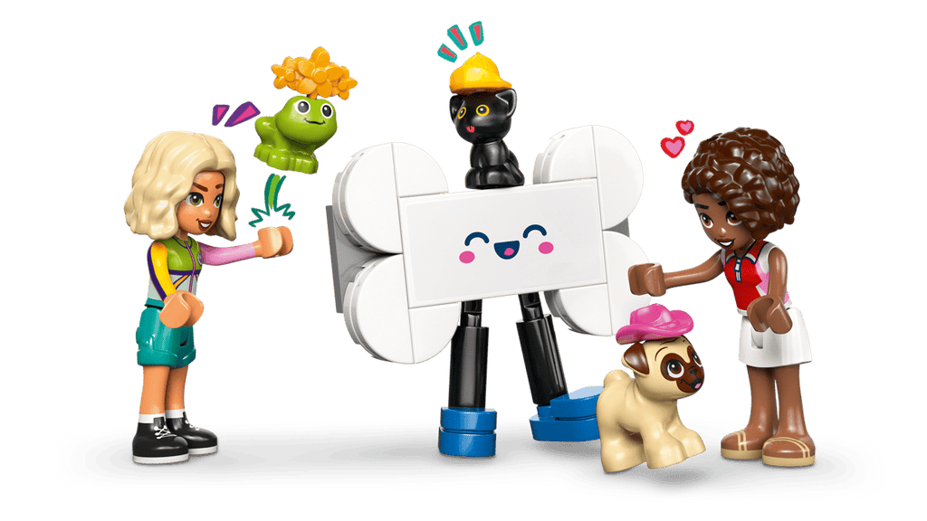 LEGO Friends Bestelwagen met dierenaccessoires - 42678