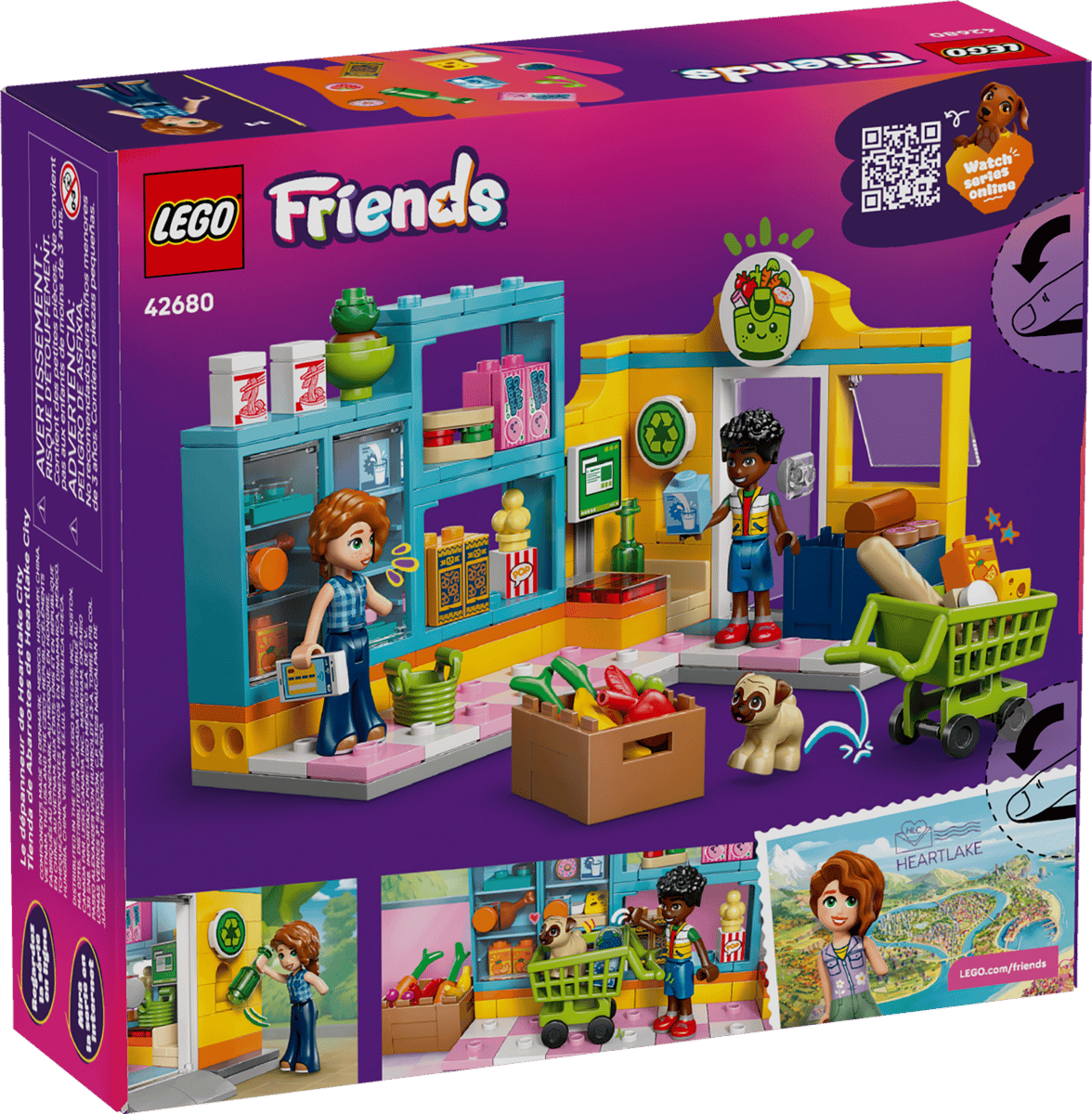 LEGO Friends Heartlake City buurtsupermarkt - 42680
