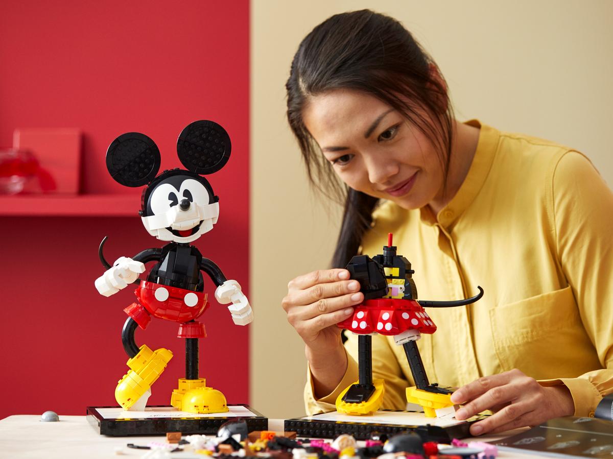 LEGO Disney - Mickey Mouse & Minnie Mouse Buildable Characters - 43179