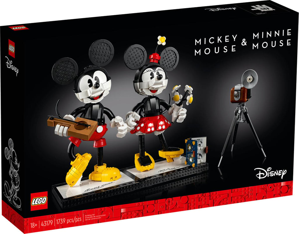LEGO Disney - Mickey Mouse & Minnie Mouse Buildable Characters - 43179
