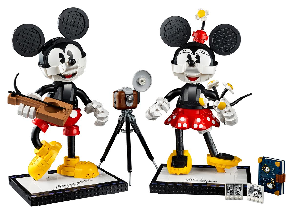 LEGO Disney - Mickey Mouse & Minnie Mouse Buildable Characters - 43179