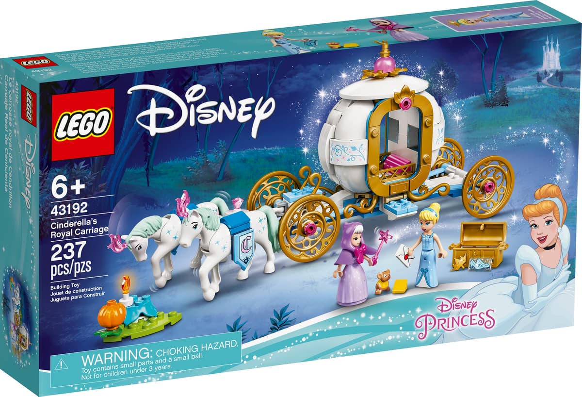 LEGO Disney Princess Assepoesters koninklijke koets - 43192