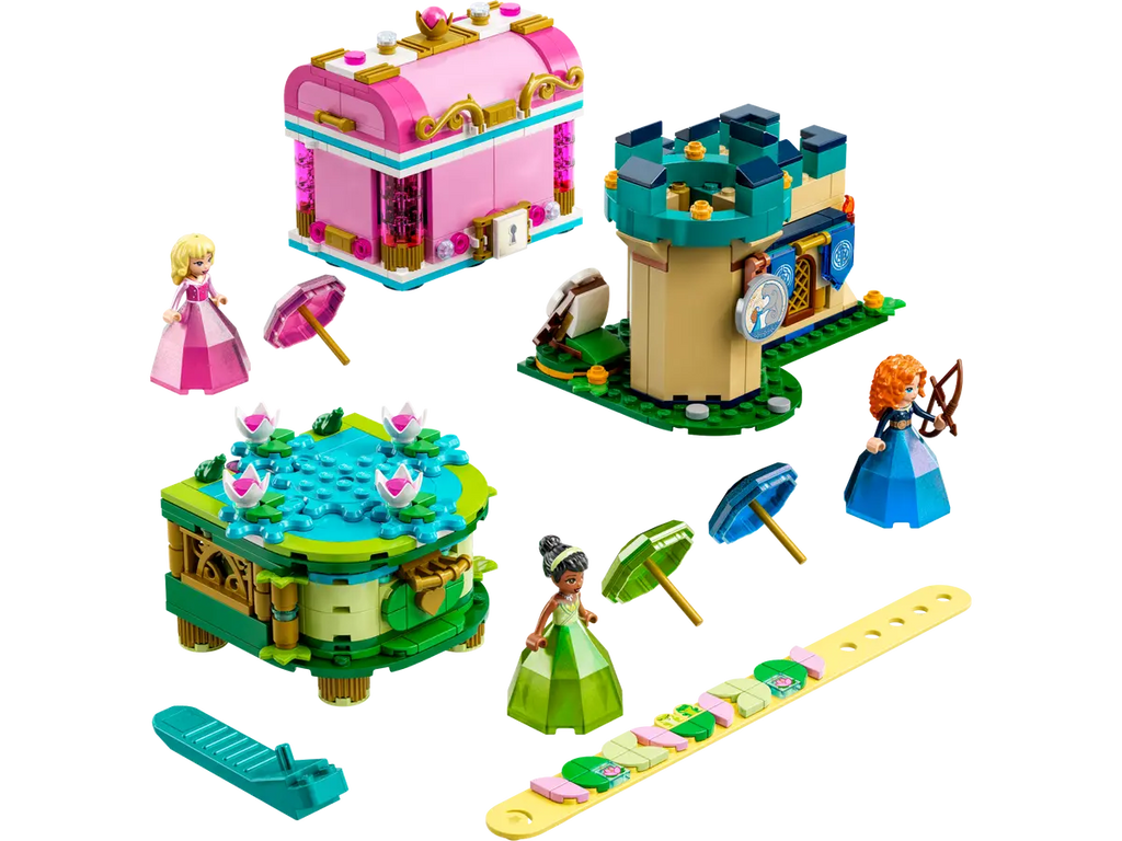 LEGO Disney Princess Aurora's, Merida's & Tiana's Betoverde Creaties - 43203