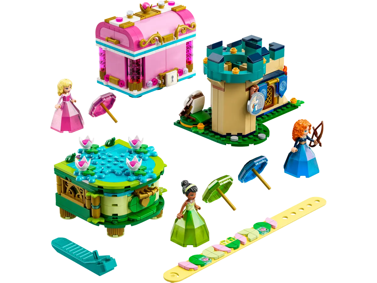 LEGO Disney Princess Aurora's, Merida's & Tiana's Betoverde Creaties - 43203