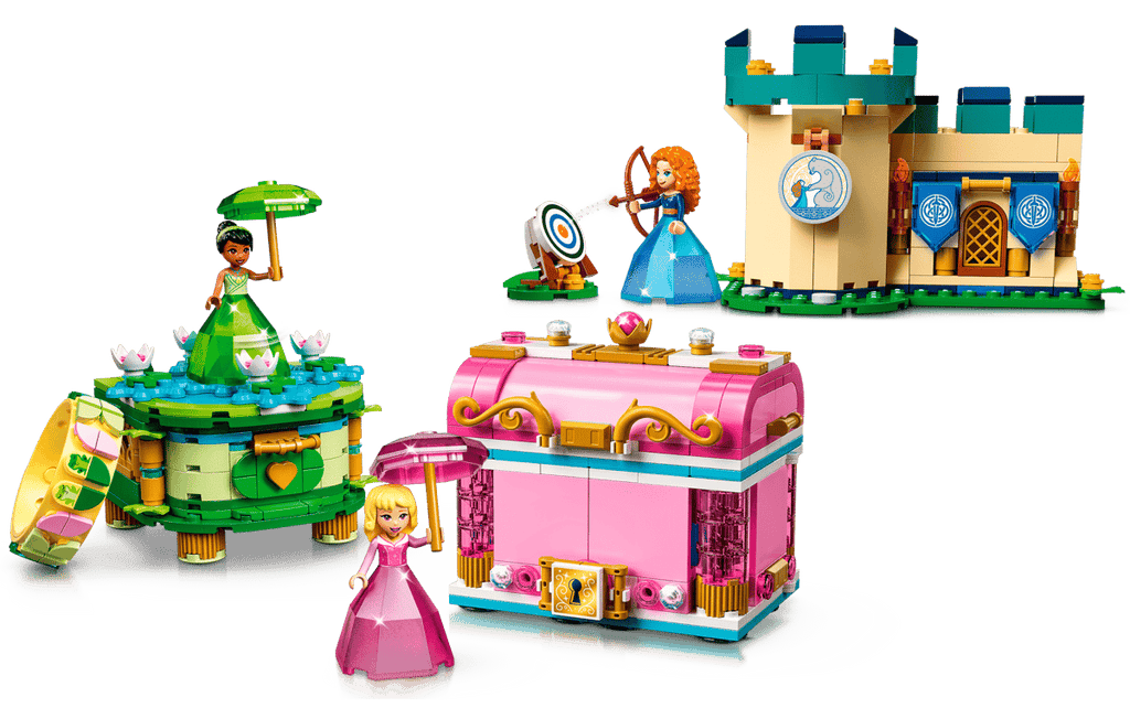 LEGO Disney Princess Aurora's, Merida's & Tiana's Betoverde Creaties - 43203
