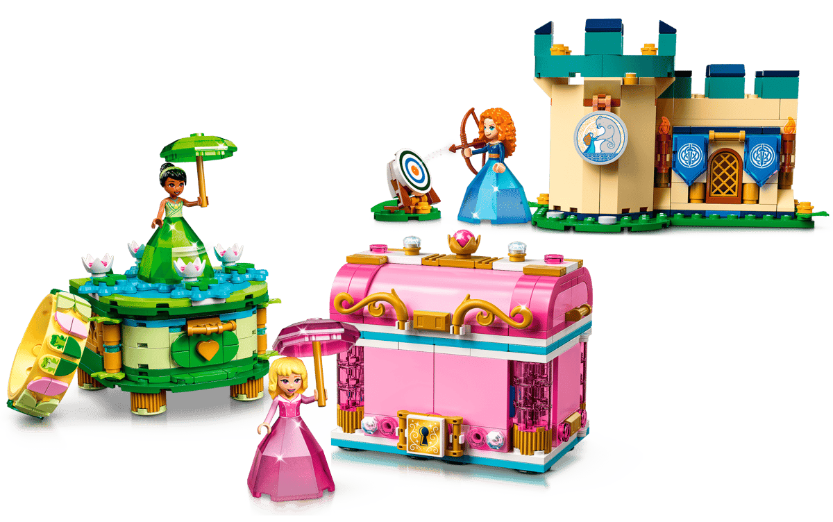 LEGO Disney Princess Aurora's, Merida's & Tiana's Betoverde Creaties - 43203