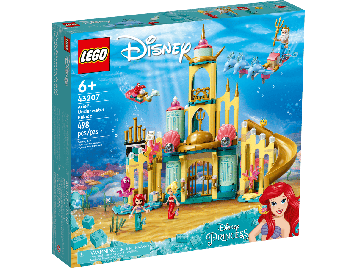 LEGO Disney Kleine Zeemeermin Ariëls Onderwaterpaleis - 43207