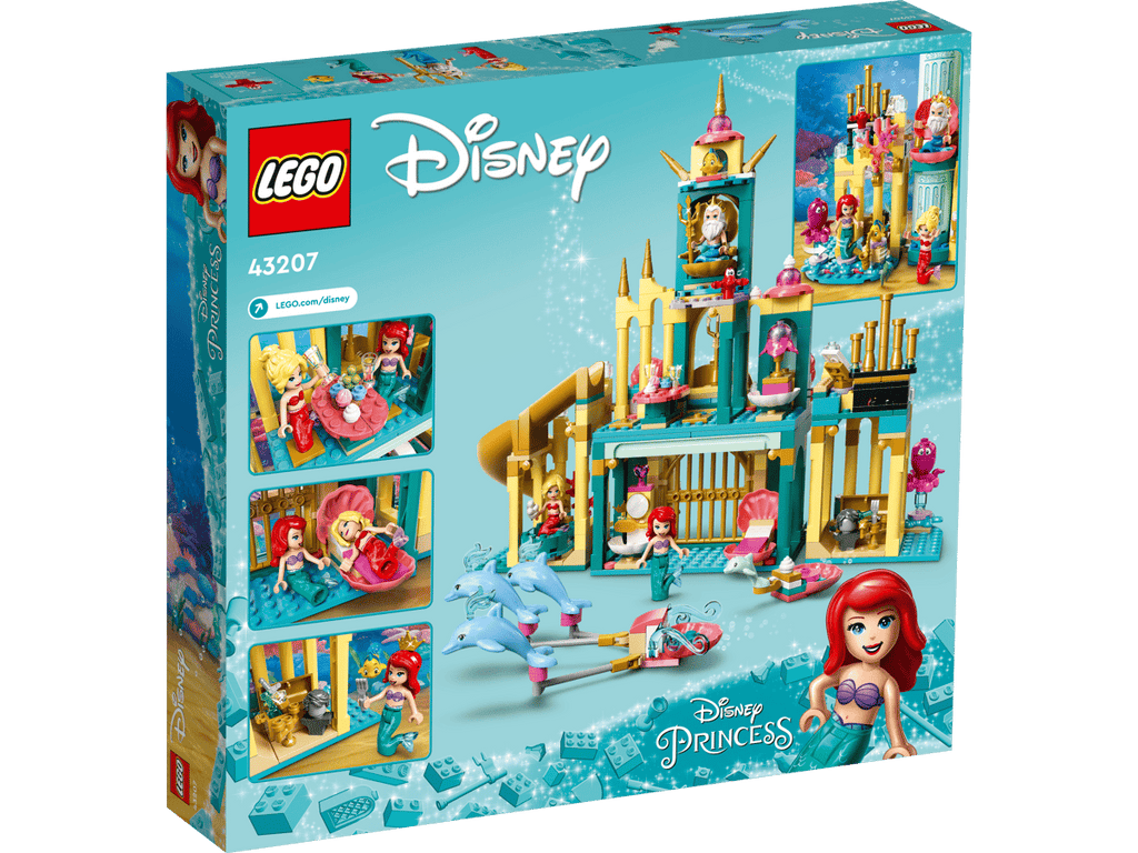 LEGO Disney Kleine Zeemeermin Ariëls Onderwaterpaleis - 43207