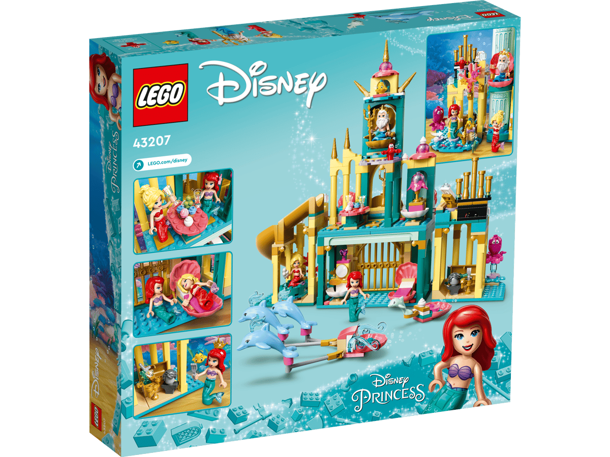 LEGO Disney Kleine Zeemeermin Ariëls Onderwaterpaleis - 43207