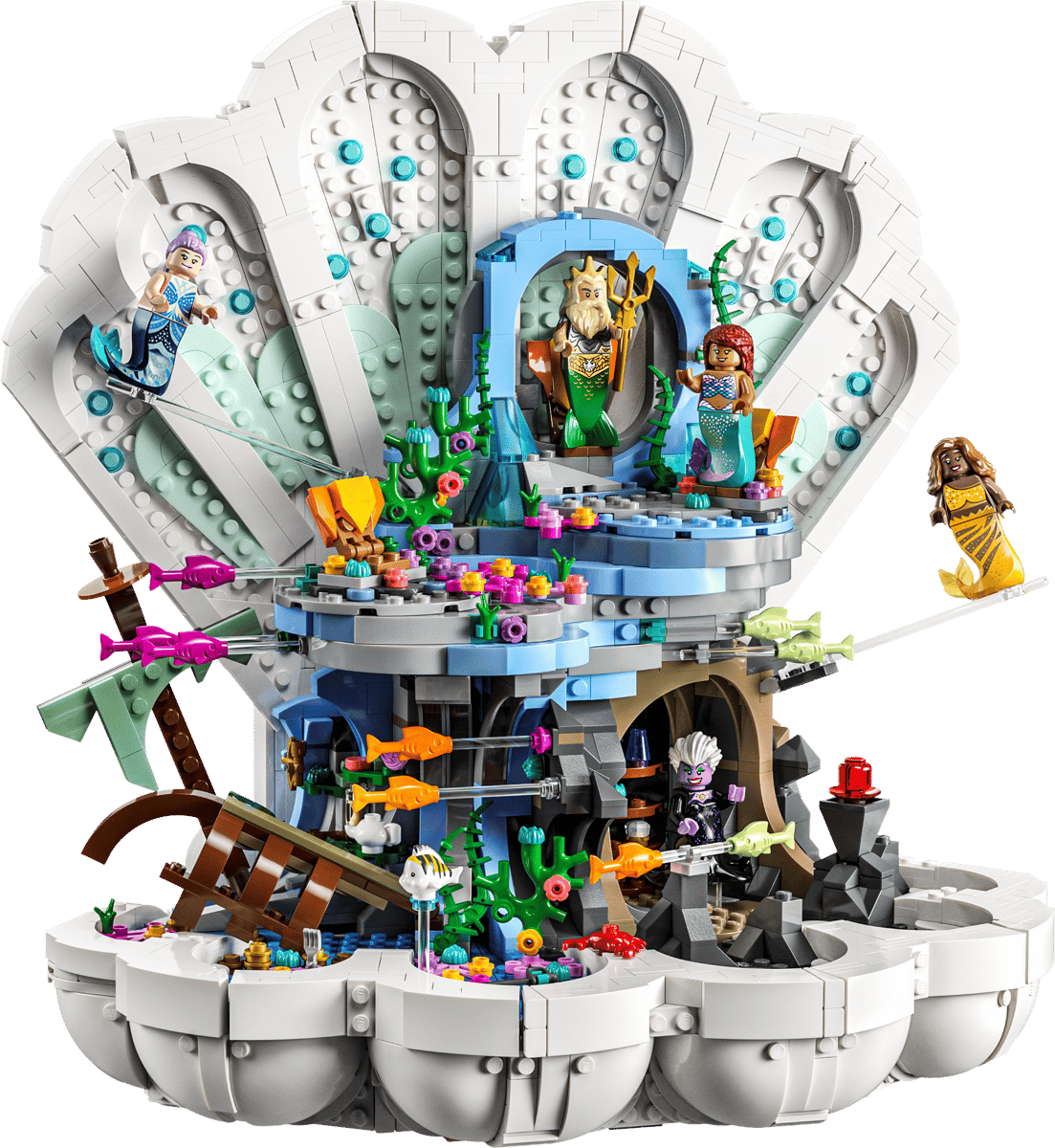 LEGO Disney De Kleine Zeemeermin Koninklijke Schelp - 43225
