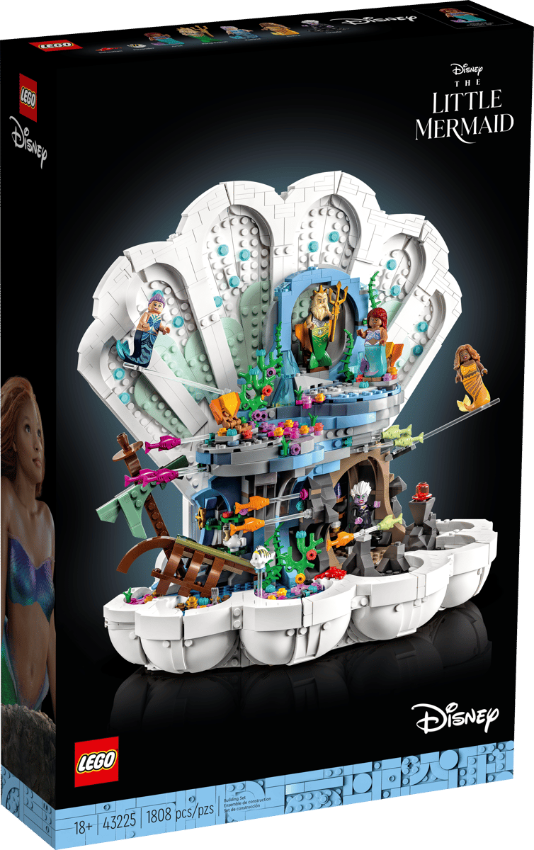 LEGO Disney De Kleine Zeemeermin Koninklijke Schelp - 43225