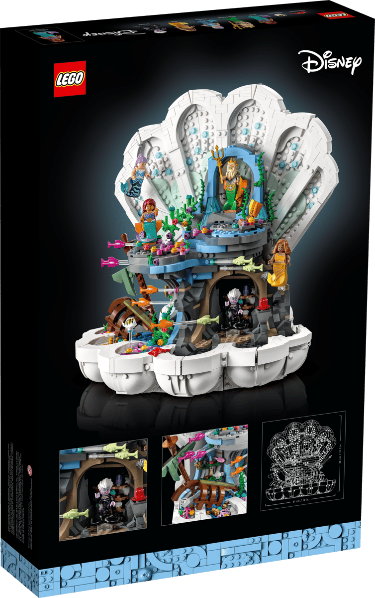 LEGO Disney De Kleine Zeemeermin Koninklijke Schelp - 43225