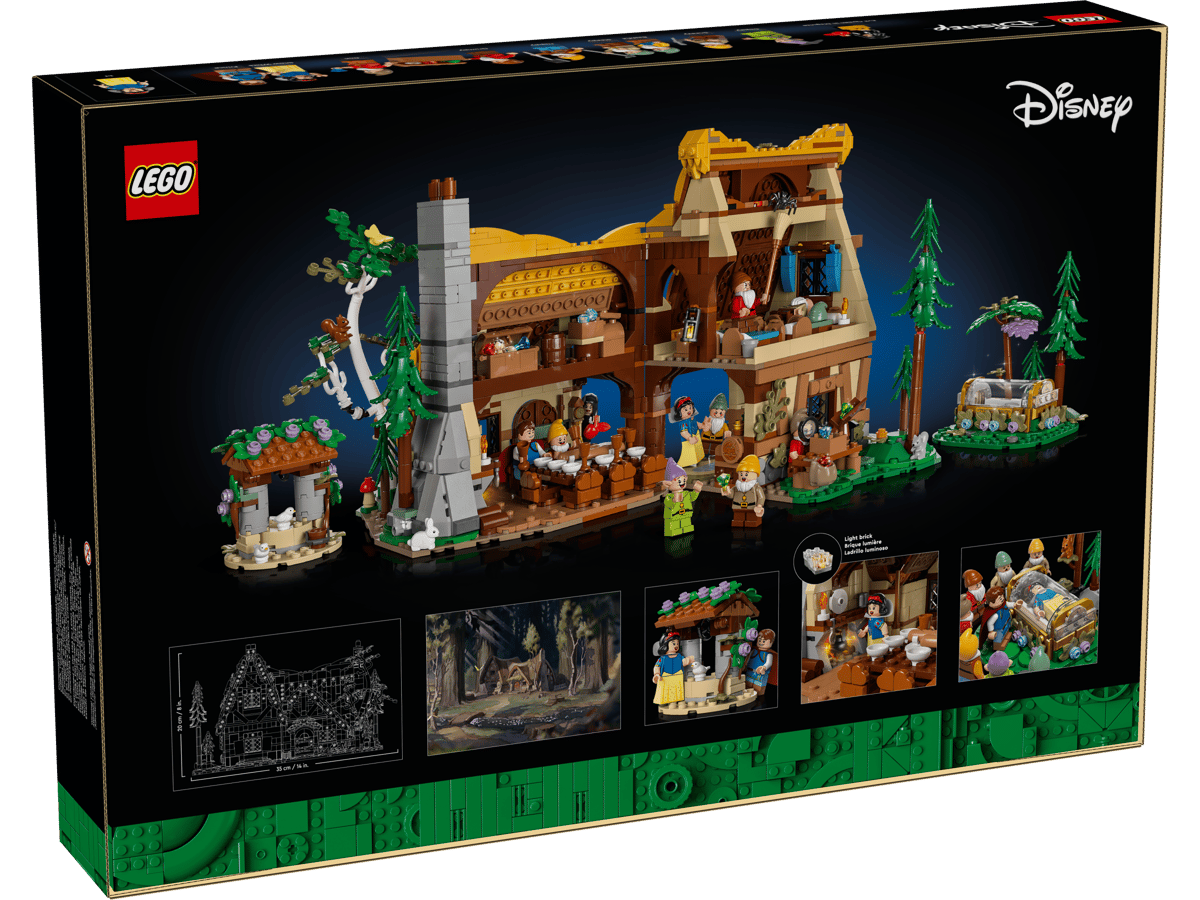 LEGO Disney Huisje van Sneeuwwitje en de zeven dwergen - 43242
