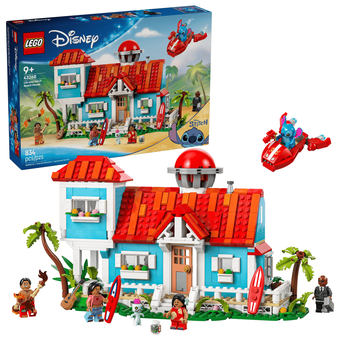 LEGO Disney Lilo en Stitch Strandhuis - 43268