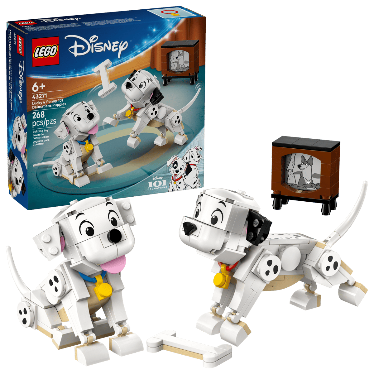 LEGO Disney Lucky en Penny uit 101 Dalmatiërs - 43271