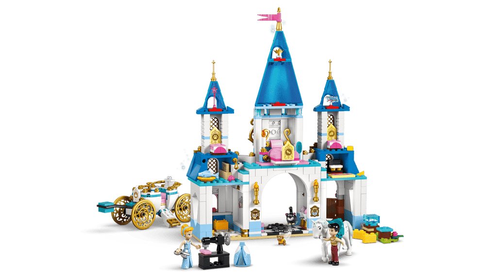 LEGO Disney Princess Assepoesters kasteel en paardenkoets - 43275