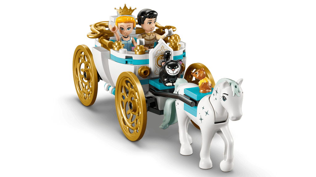 LEGO Disney Princess Assepoesters kasteel en paardenkoets - 43275