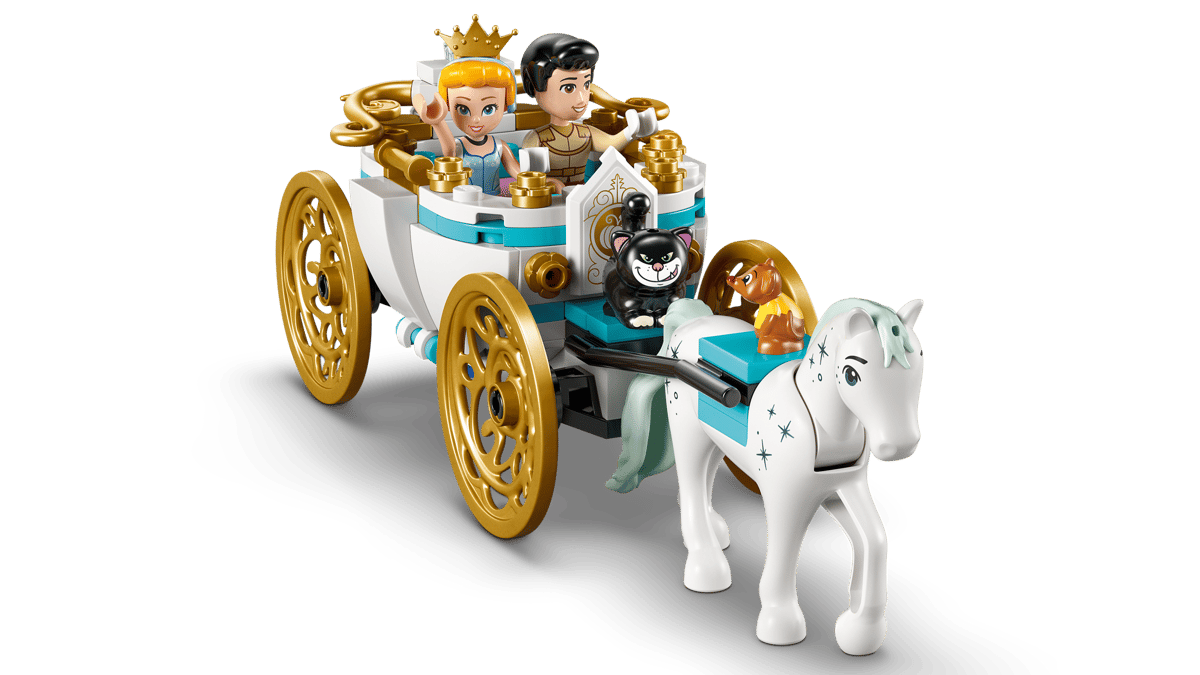 LEGO Disney Princess Assepoesters kasteel en paardenkoets - 43275
