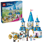 LEGO Disney Princess Assepoesters kasteel en paardenkoets - 43275
