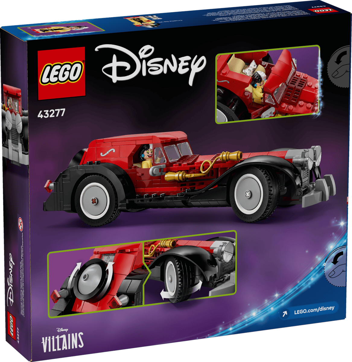LEGO Disney Cruella de Vils auto - 43277