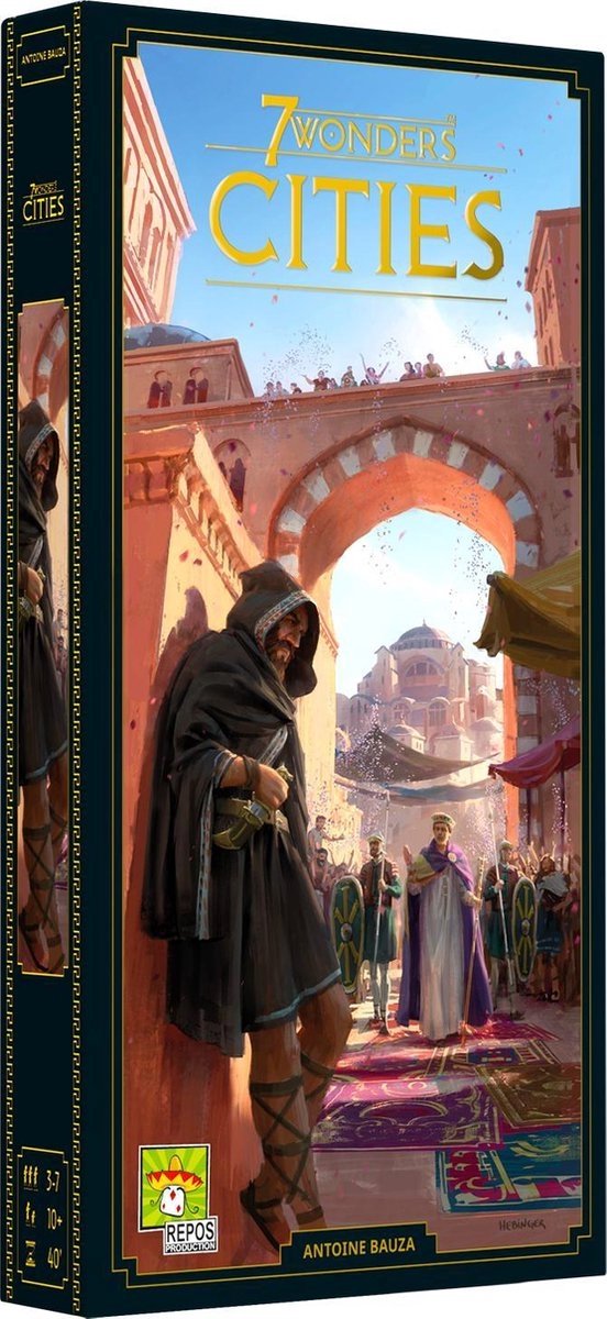 7 Wonders (2e editie) Uitbreiding: Cities - Bordspel (NL)