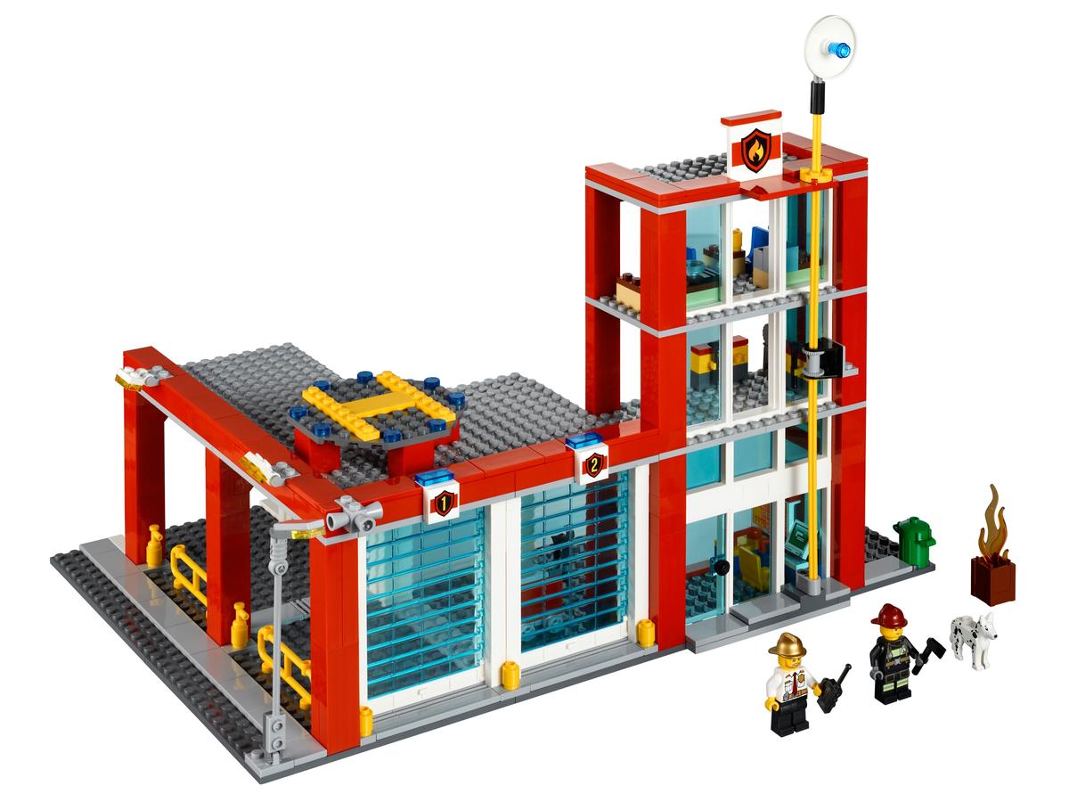 LEGO City Brandweerkazerne - 60004