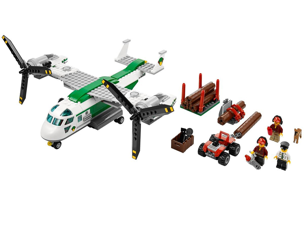 LEGO City Hefschroef vrachtvliegtuig - 60021