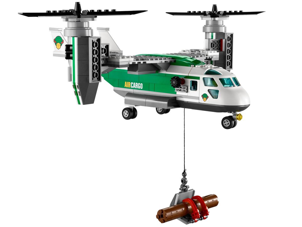 LEGO City Hefschroef vrachtvliegtuig - 60021
