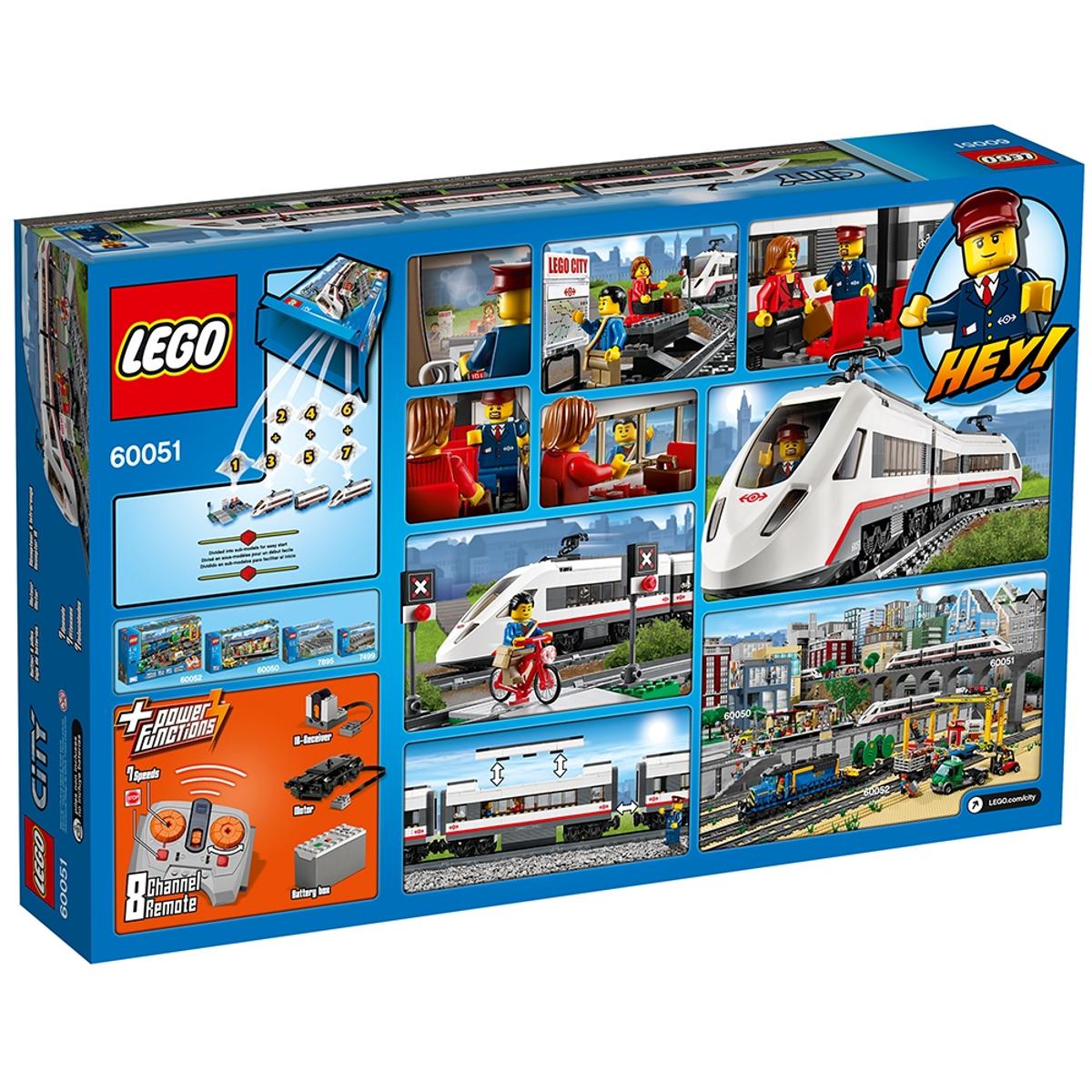 LEGO City Hogesnelheidstrein - 60051