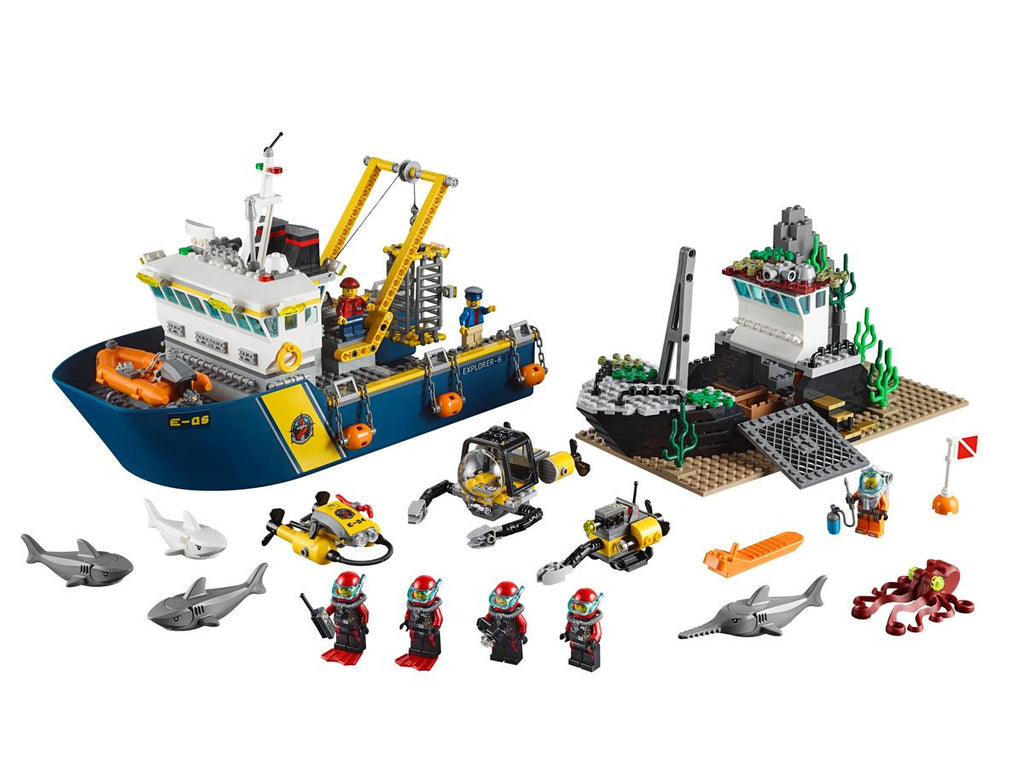 LEGO Diepzee Onderzoeksschip - 60095