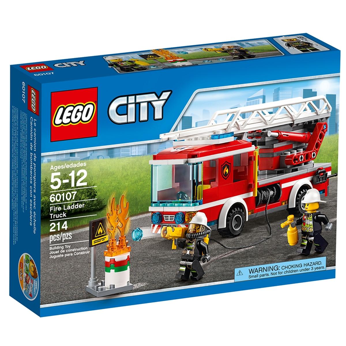 LEGO City Brandweer Ladderwagen - 60107