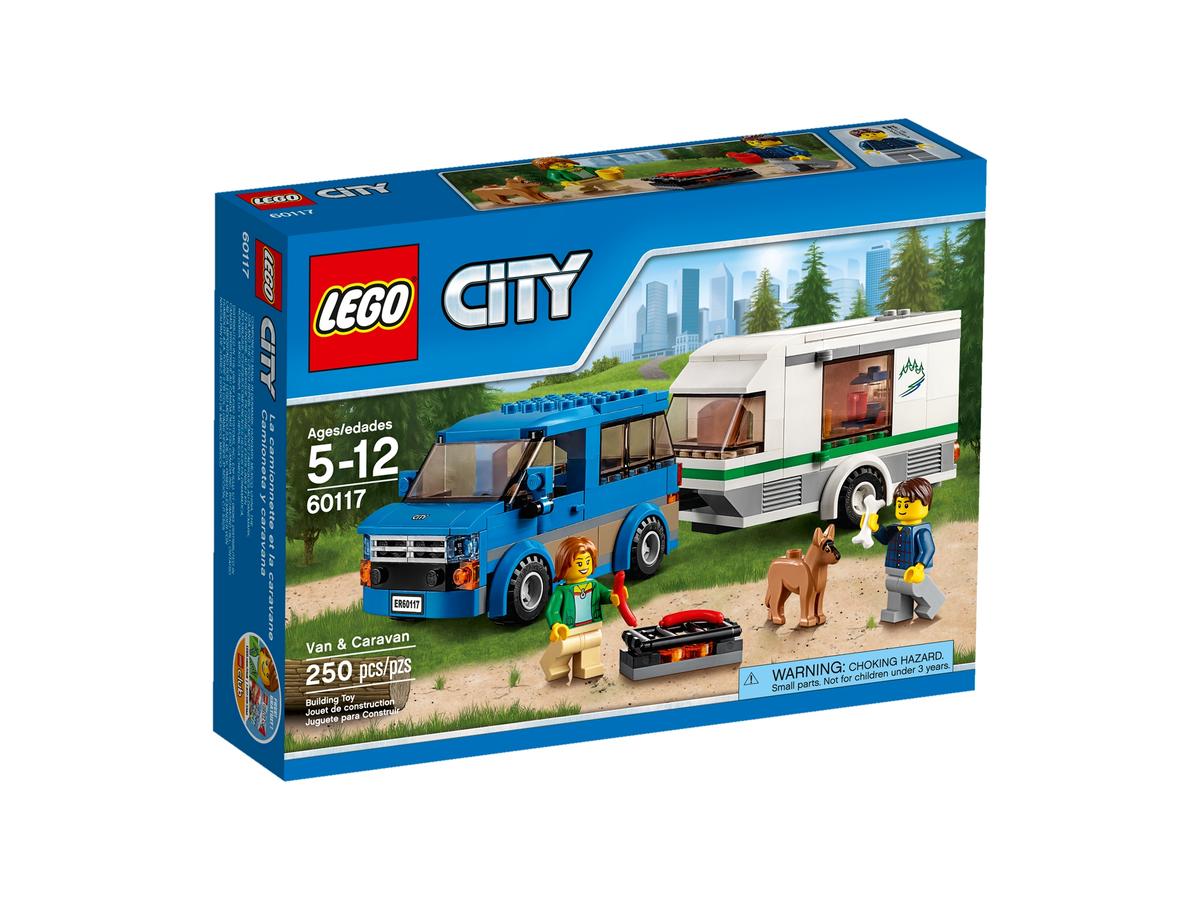 LEGO City Busje & Caravan - 60117