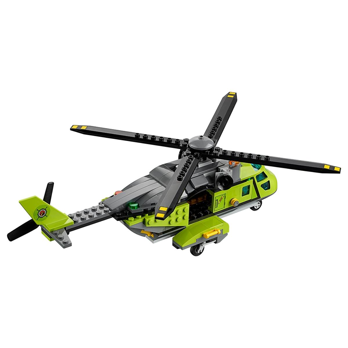 LEGO City Vulkaan bevoorradingshelikopter - 60123