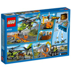 LEGO City Vulkaan bevoorradingshelikopter - 60123