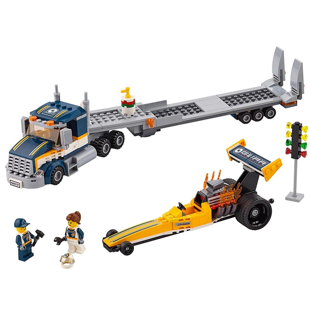 LEGO City Dragster transportvoertuig - 60151