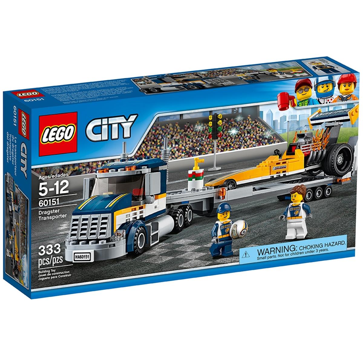 LEGO City Dragster transportvoertuig - 60151