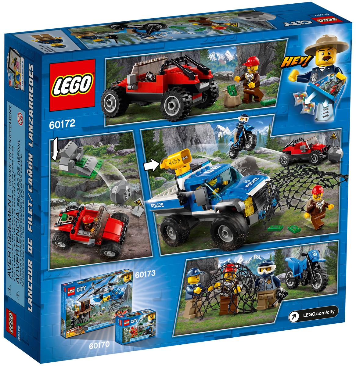 LEGO City Modderwegachtervolging - 60172