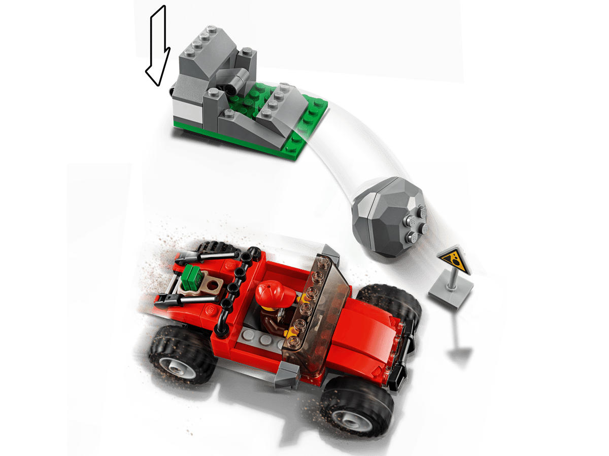 LEGO City Modderwegachtervolging - 60172