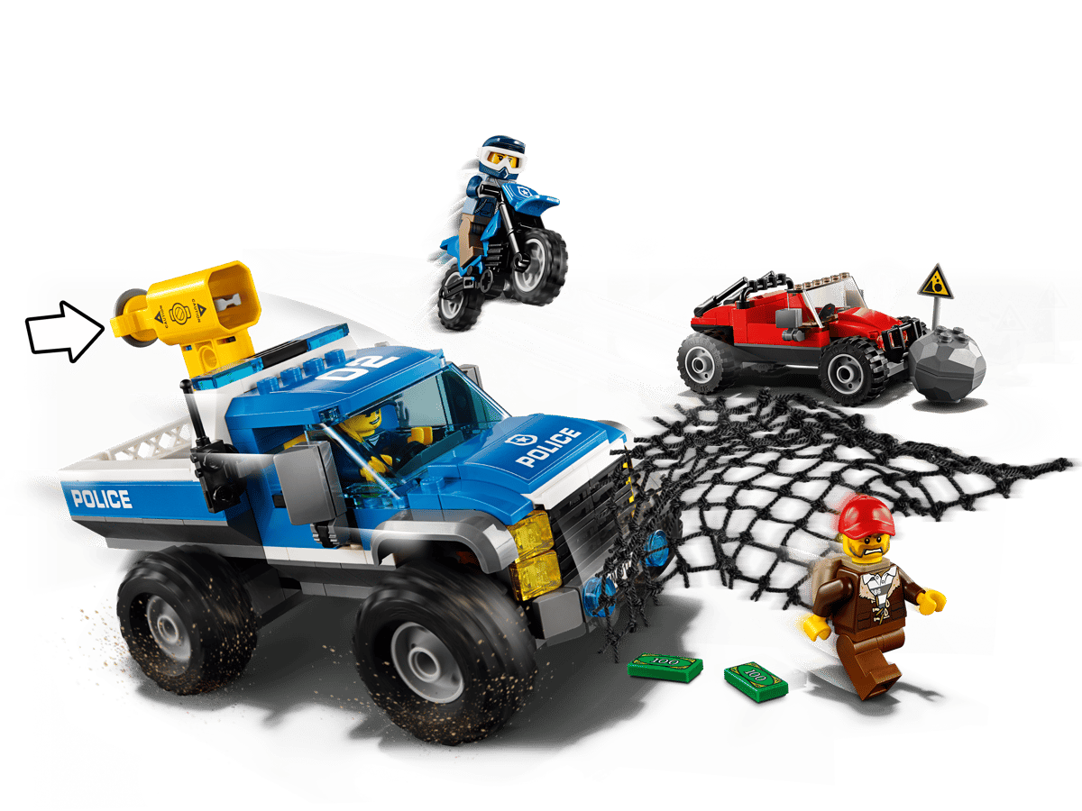LEGO City Modderwegachtervolging - 60172