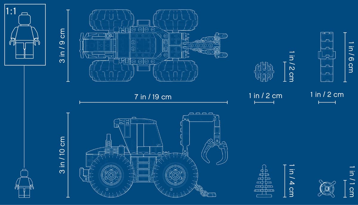 LEGO Forest Tractor - 60181