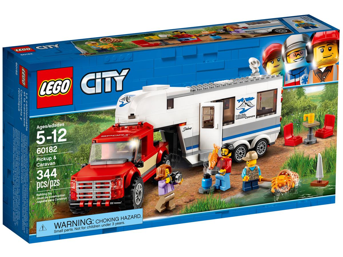 LEGO City Pick-uptruck en caravan - 60182