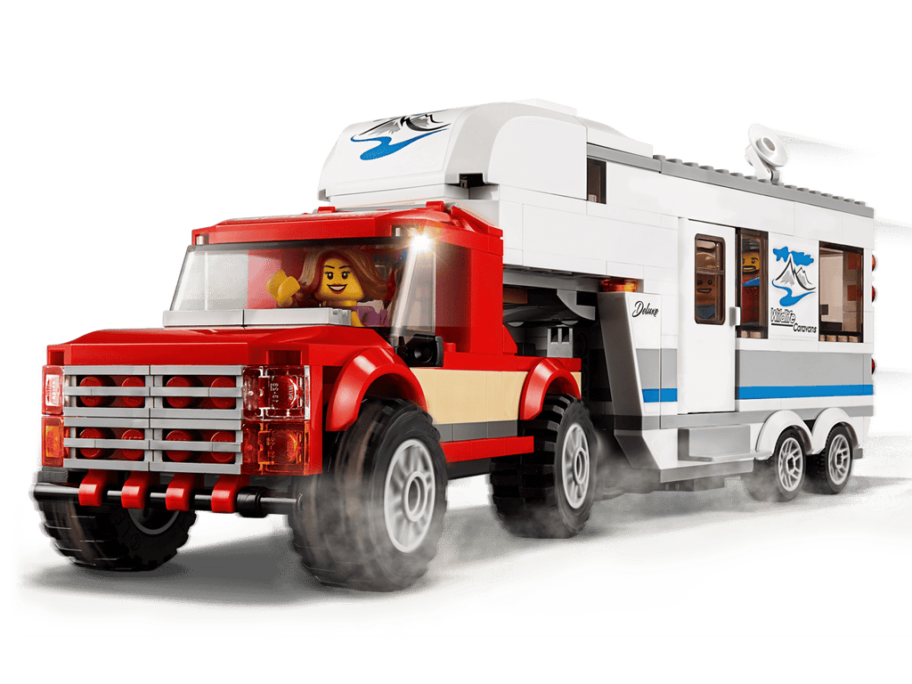 LEGO City Pick-uptruck en caravan - 60182