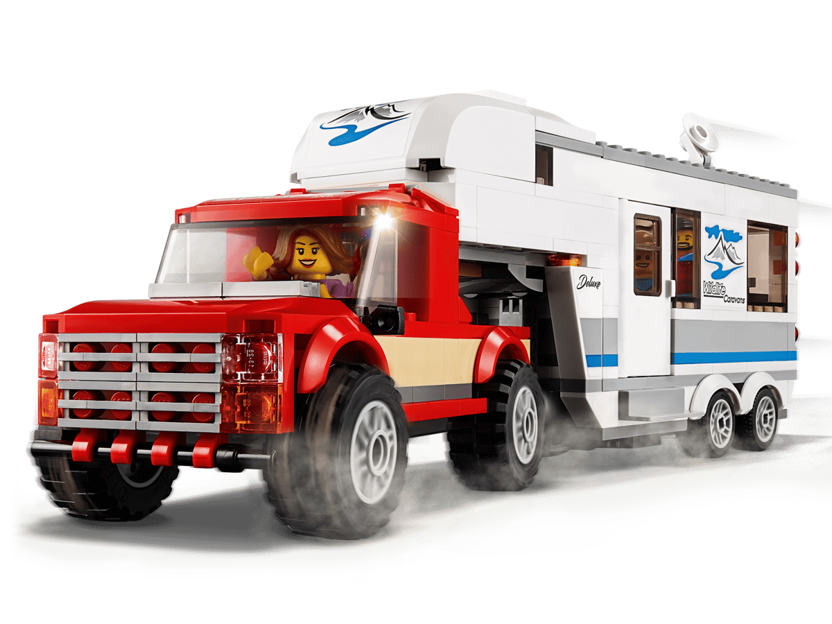 LEGO City Pick-uptruck en caravan - 60182