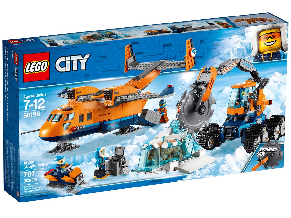 LEGO City Bevoorradingsvliegtuig voor de Noordpool - 60196