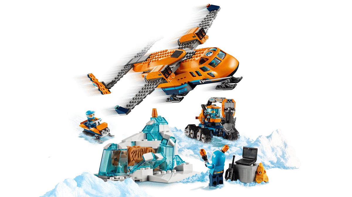 LEGO City Bevoorradingsvliegtuig voor de Noordpool - 60196