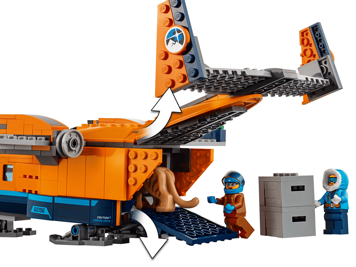 LEGO City Bevoorradingsvliegtuig voor de Noordpool - 60196