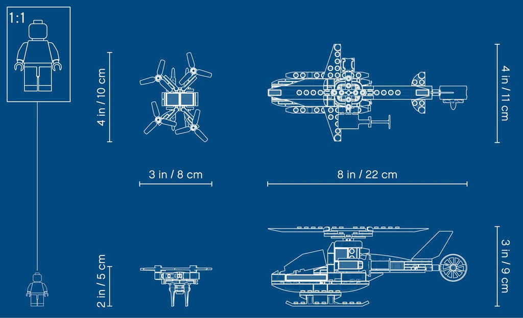 LEGO City Sky Police Drone Chase - 60207