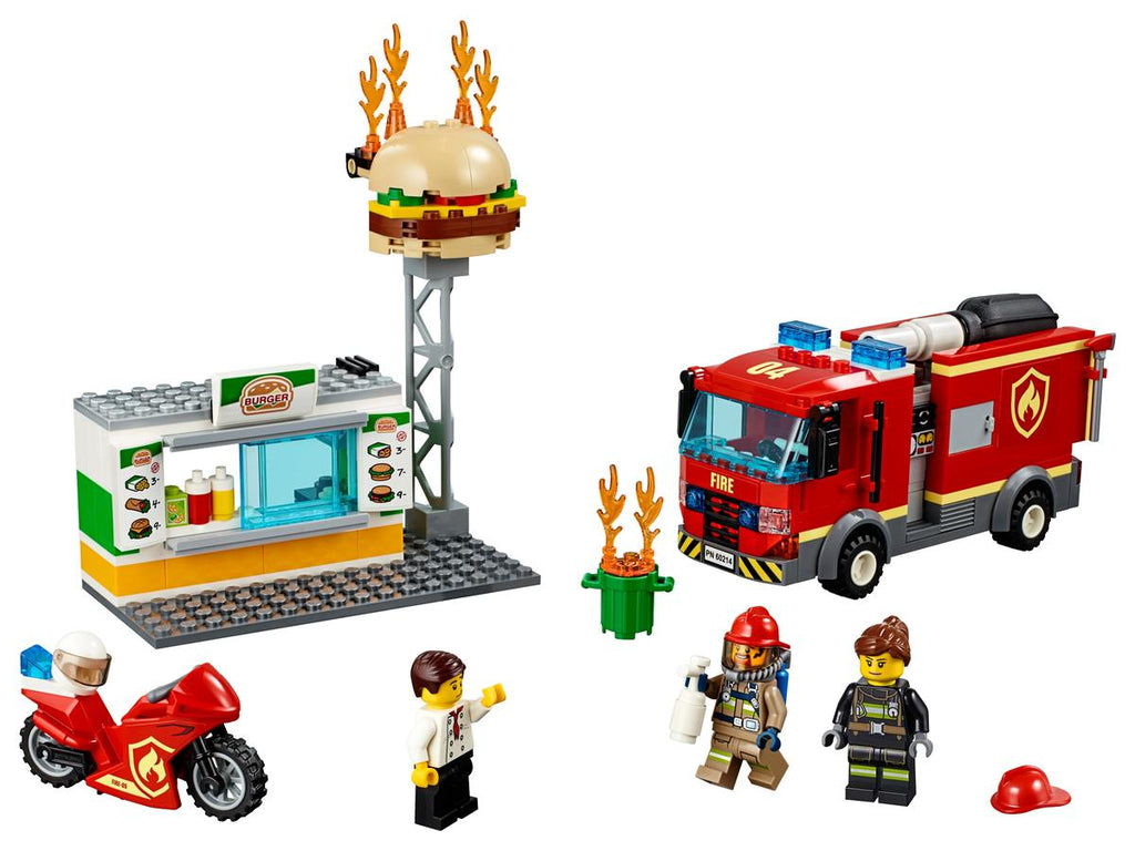 LEGO City Brand bij het hamburgerrestaurant - 60214
